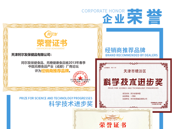 企業(yè)榮譽(yù)